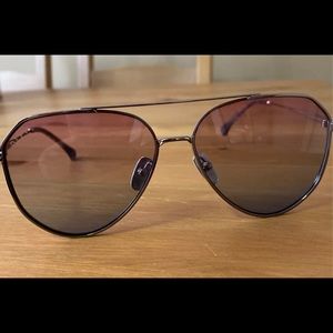 Diff Sunglasses Dash Silver Triple Gradient
